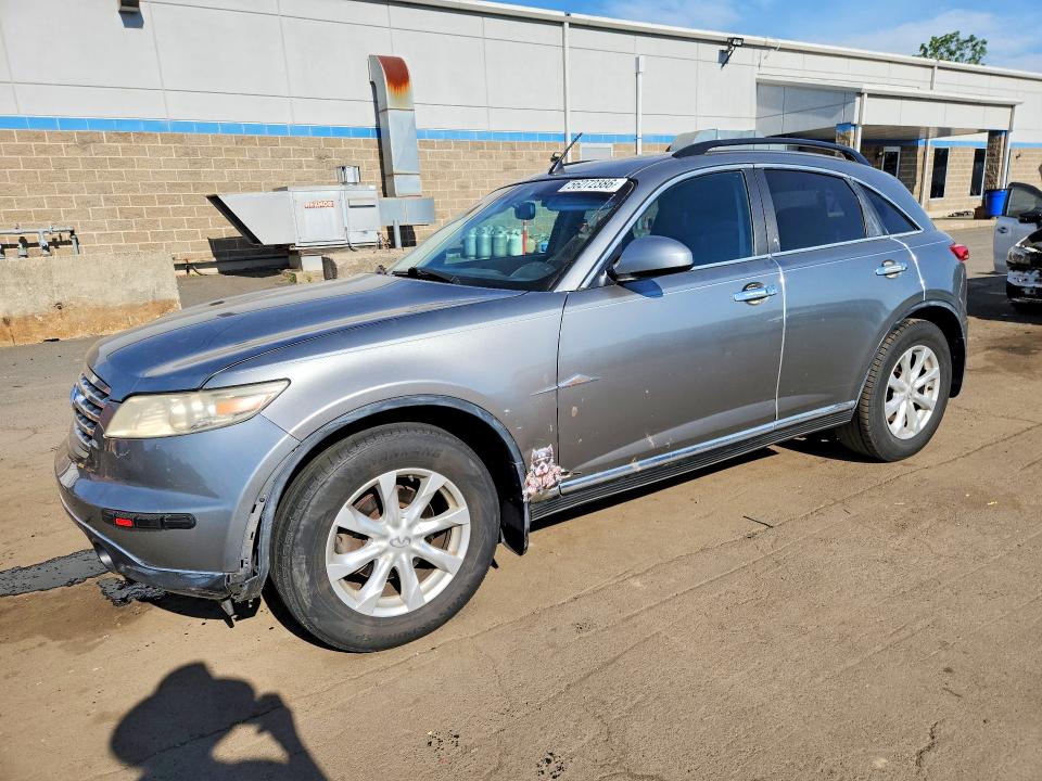 2006 Infiniti Fx35 VIN JNRAS08W46X202573 COPART salvage auction — UNDERCARRIAGE, CT - CERT OF TITLE-SALVAGE, sold $475 on 2026-07-02 (photo 1)