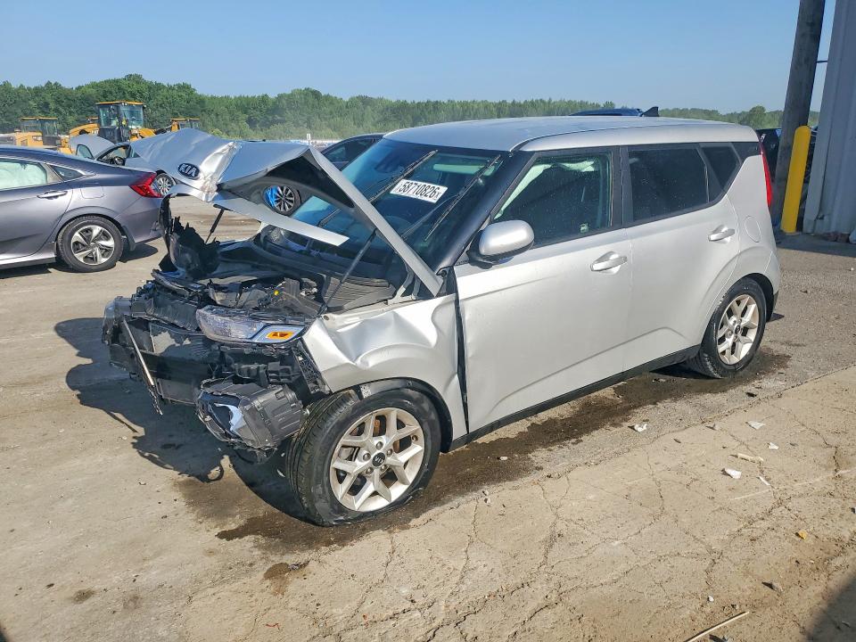 2020 Kia Soul VIN KNDJ23AU4L7735304 COPART salvage auction — FRONT END, Tn - Salvage Certificate, sold $400 on 2026-07-30 (photo 1)