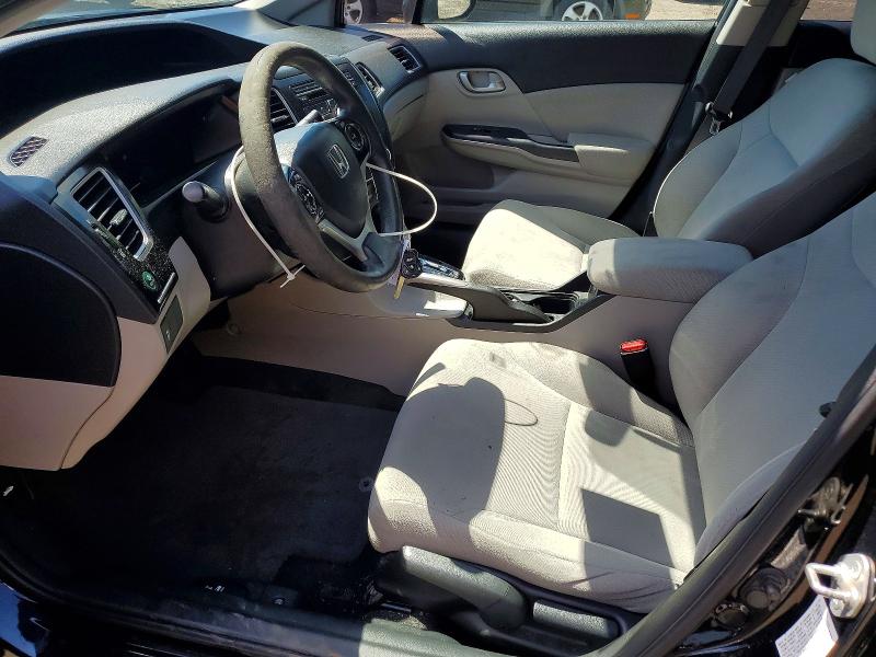 2013 Honda Civic VIN 19XFB2F5XDE211268 COPART salvage auction — REAR END, Ny - Mv-907A Salvage Certificate, sold $1,650 on 2026-07-02 (photo 7)