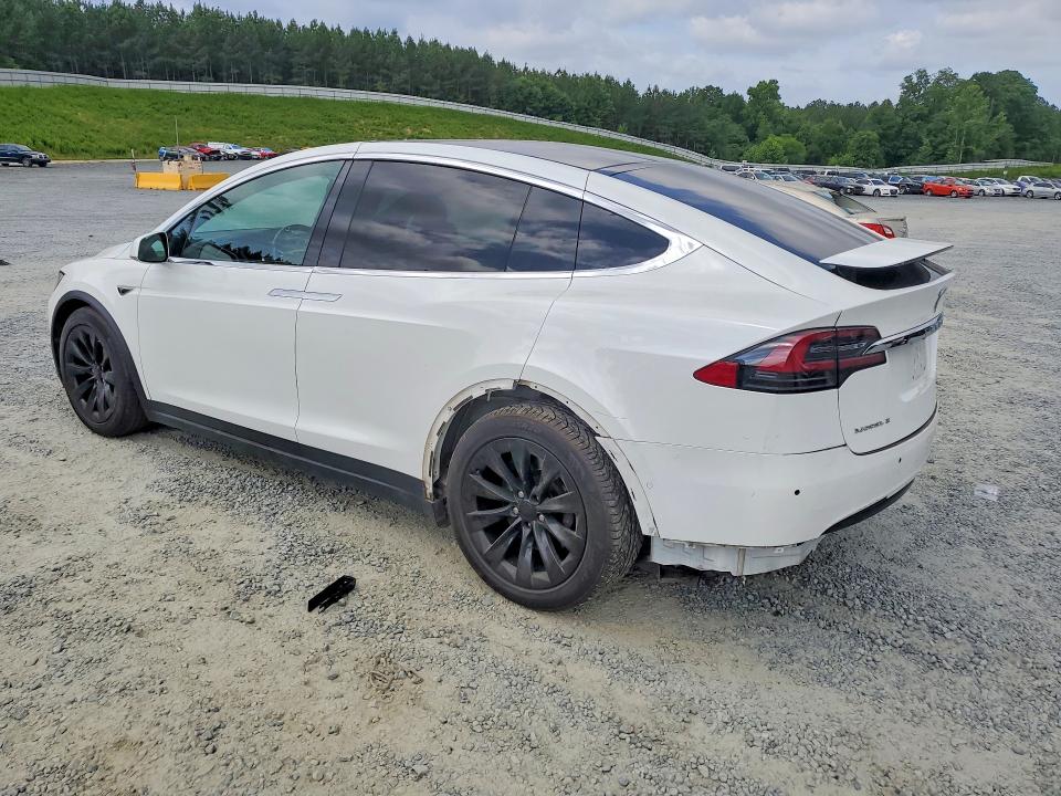 2016 Tesla Model x VIN 5YJXCAE20GF006978 COPART salvage auction — REAR END, Nc - Salvage Certificate Of Title, sold $7,700 on 2026-07-23 (photo 2)