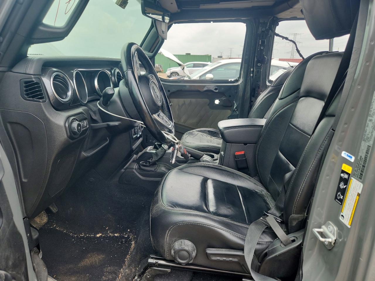 2020 Jeep Wrangler Unlimited VIN 1C4HJXEN2LW330558 COPART salvage auction — All Over, IL - SALVAGE CERTIFICATE, sold $8,800 on 2026-07-02 (photo 7)