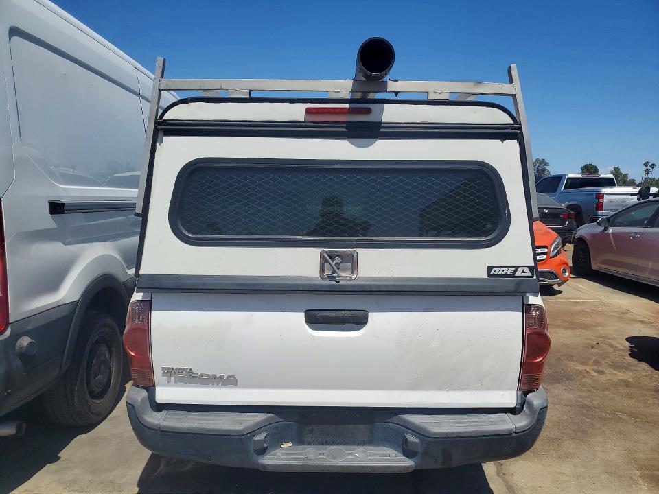 2013 Toyota Tacoma VIN 5TFNX4CN0DX031133 COPART salvage auction — NORMAL WEAR, Ca - Dis/Dlr/Exp Only Clean Title, sold $3,450 on 2026-07-07 (photo 6)