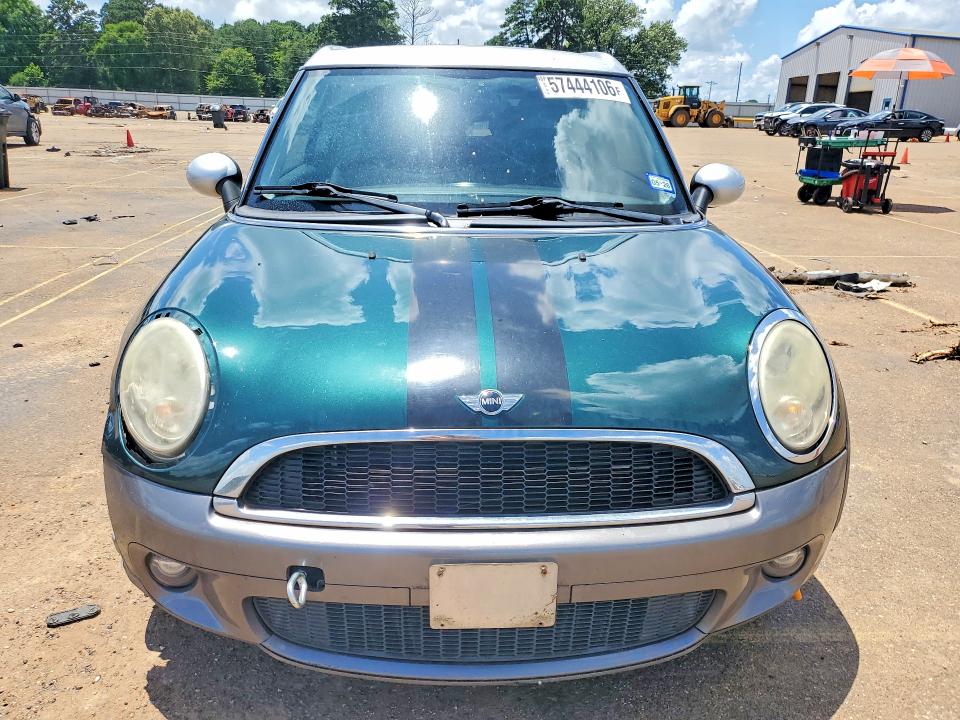 2009 Mini Cooper VIN WMWML33559TX34532 COPART salvage auction — FRONT END, Tx - Salvage Vehicle Title, sold $725 on 2026-07-13 (photo 5)