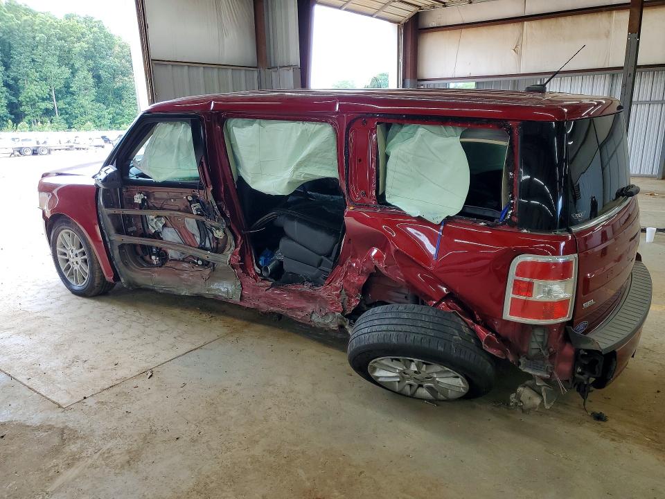 2014 Ford Flex VIN 2FMHK6C82EBD19953 COPART salvage auction — SIDE, Nc - Salvage Certificate Of Title, sold $300 on 2026-07-29 (photo 2)