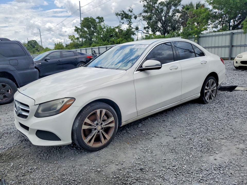2016 Mercedes-benz C-klasse VIN 55SWF4KBXGU130974 COPART salvage auction — MINOR DENT/SCRATCHES, Fl - Certificate Of Title, sold $4,400 on 2026-07-09 (photo 1)