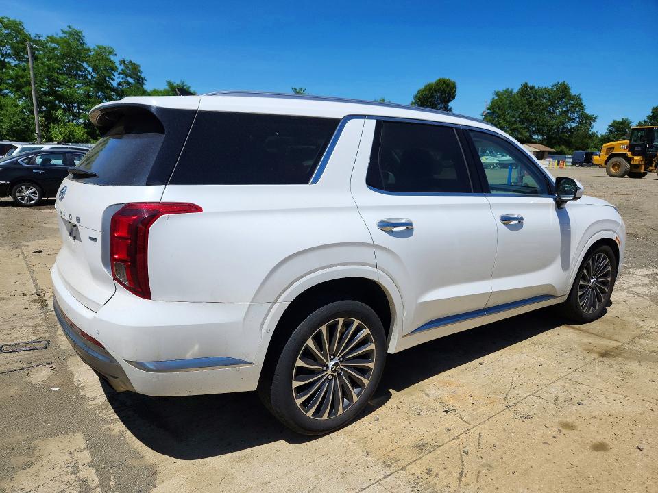 2024 Hyundai Palisade VIN KM8R7DGE5RU648950 COPART salvage auction — UNDERCARRIAGE, Nj - Cert Of Title-Salvage, sold $17,800 on 2026-07-13 (photo 3)