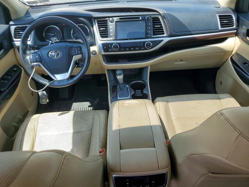 2014 Toyota Highlander VIN 5TDYKRFH5ES008517 COPART salvage auction — FRONT END, Pa - Certificate Of Salvage, sold $7,600 on 2026-07-14 (photo 8)