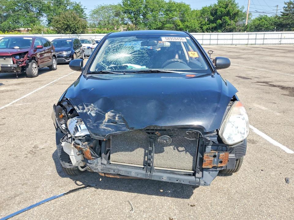 2010 Hyundai Accent VIN KMHCM3ACXAU164888 COPART salvage auction — FRONT END, OH - CERT OF TITLE-SALVAGE, sold $275 on 2026-07-15 (photo 5)