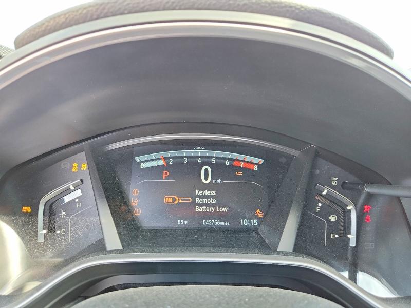 2022 Honda Cr-v VIN 7FARW2H51NE023088 COPART salvage auction — SIDE, Tx - Salvage Vehicle Title, sold $12,100 on 2026-07-30 (photo 9)