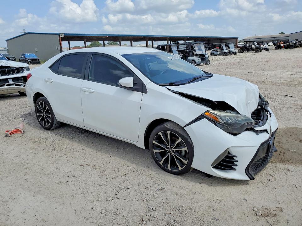 2017 Toyota Corolla VIN 5YFBURHE1HP631598 COPART salvage auction — FRONT END, Tx - Salvage Vehicle Title, sold $3,000 on 2026-07-31 (photo 4)