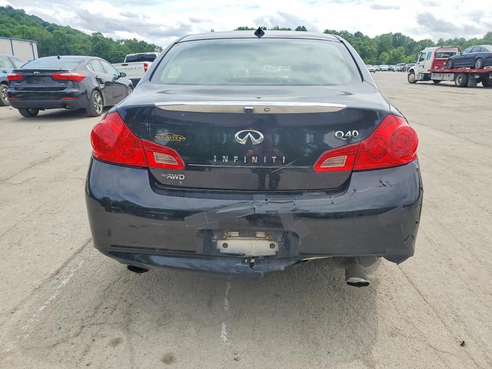 2015 Infiniti Q40 VIN JN1CV6AR2FM650113 COPART salvage auction — REAR END, Pa - Certificate Of Salvage, sold $2,250 on 2026-07-16 (photo 6)