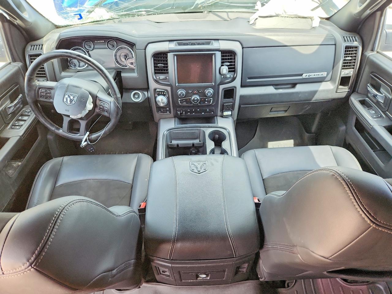 2017 Ram 1500 VIN 1C6RR7YT9HS814515 COPART salvage auction — Front End, TX - SALVAGE VEHICLE TITLE, sold $3,550 on 2026-07-09 (photo 8)