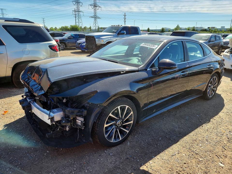 2022 Hyundai VIN KMHL34J2XNA227561 COPART salvage auction — FRONT END, IL - SALVAGE CERTIFICATE, sold $6,600 on 2026-07-28 (photo 1)