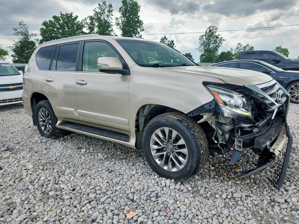 2014 Lexus Gx VIN JTJJM7FX5E5083213 COPART salvage auction — FRONT END, Mi - Cert Of Title-Salvage Vehicle, sold $9,000 on 2026-07-16 (photo 4)