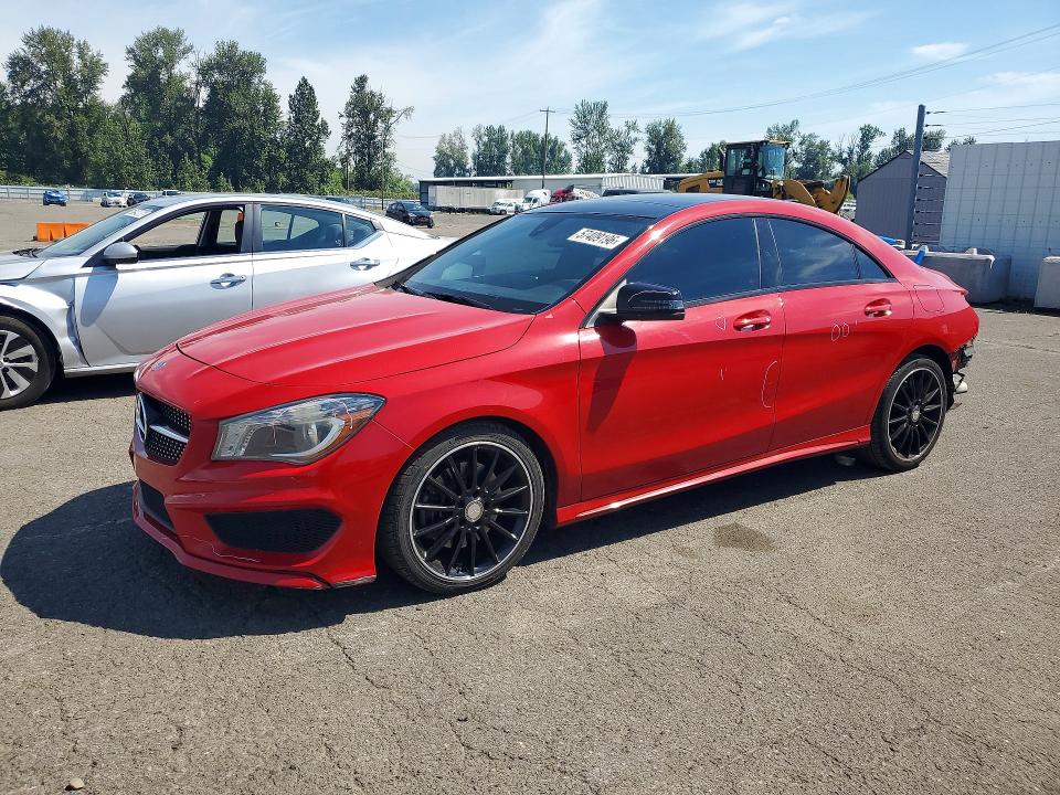 2016 Mercedes-benz Cla-klasse VIN WDDSJ4EB1GN379519 COPART salvage auction — REAR END, Or - Salvage Title Certificate, sold $3,850 on 2026-08-19 (photo 1)