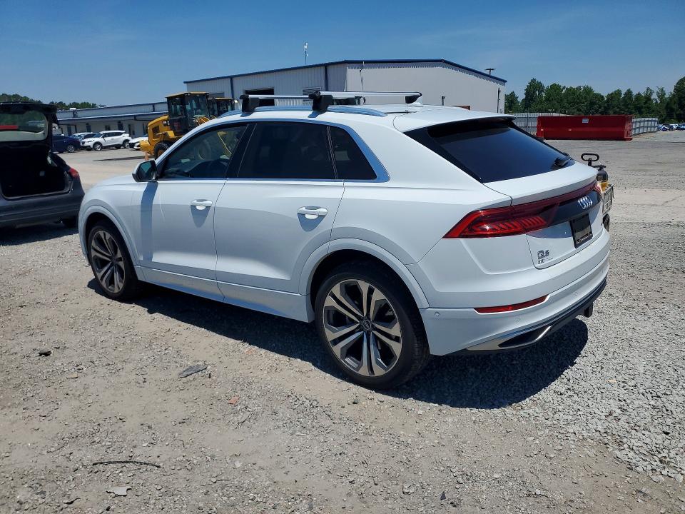 2021 Audi Q8 VIN WA1CVAF18MD025824 COPART salvage auction — FRONT END, Nc - Salvage Certificate Of Title, sold $825 on 2026-07-13 (photo 2)