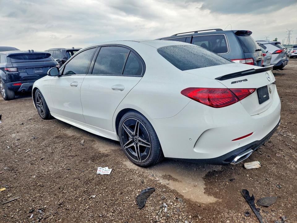 2022 Mercedes-benz C-klasse VIN W1KAF4HB6NR015238 COPART salvage auction — SIDE, IL - SALVAGE CERTIFICATE, sold $6,600 on 2026-07-30 (photo 2)