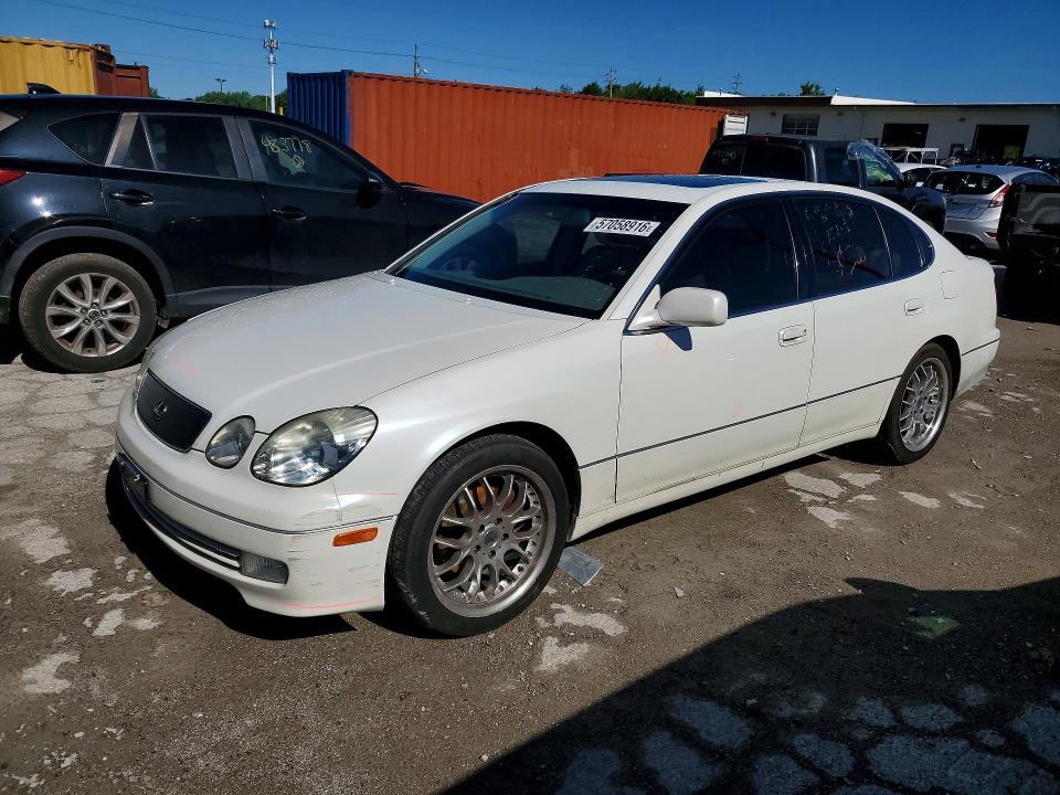 1999 Lexus Gs 300 VIN JT8BD68S7X0048755 COPART salvage auction — DAMAGE HISTORY, In - Cert Of Title-Salvage Title, sold $400 on 2026-07-02 (photo 1)