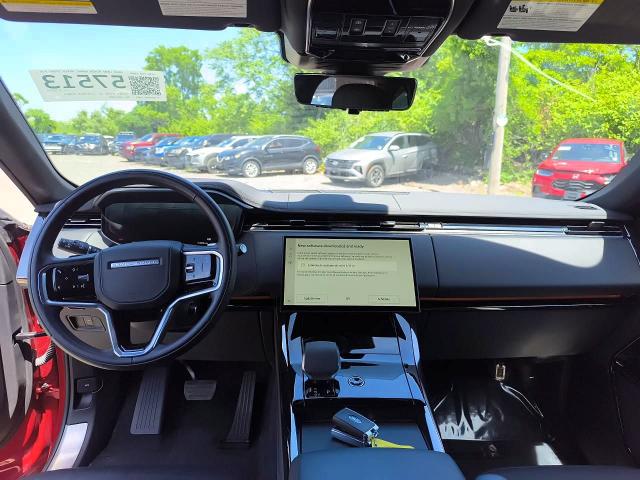 2024 Land rover RANGE ROVER VIN SAL1P9EUXRA172035 COPART salvage auction — HAIL, Nj - Cert Of Title-Salvage, sold $47,250 on 2026-07-28 (photo 9)