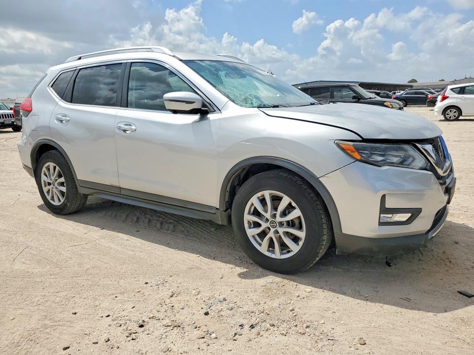 2017 Nissan Rogue VIN KNMAT2MT2HP550623 COPART salvage auction — FRONT END, Tx - Salvage Vehicle Title, sold $3,000 on 2026-07-10 (photo 4)