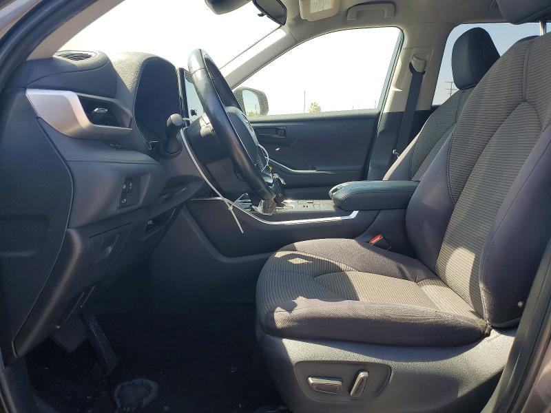 2023 Toyota Highlander VIN 5TDKDRBH7PS500037 COPART salvage auction — REAR END, Ca - Dis/Dlr/Exp Only Clean Title, sold $16,700 on 2026-07-30 (photo 7)