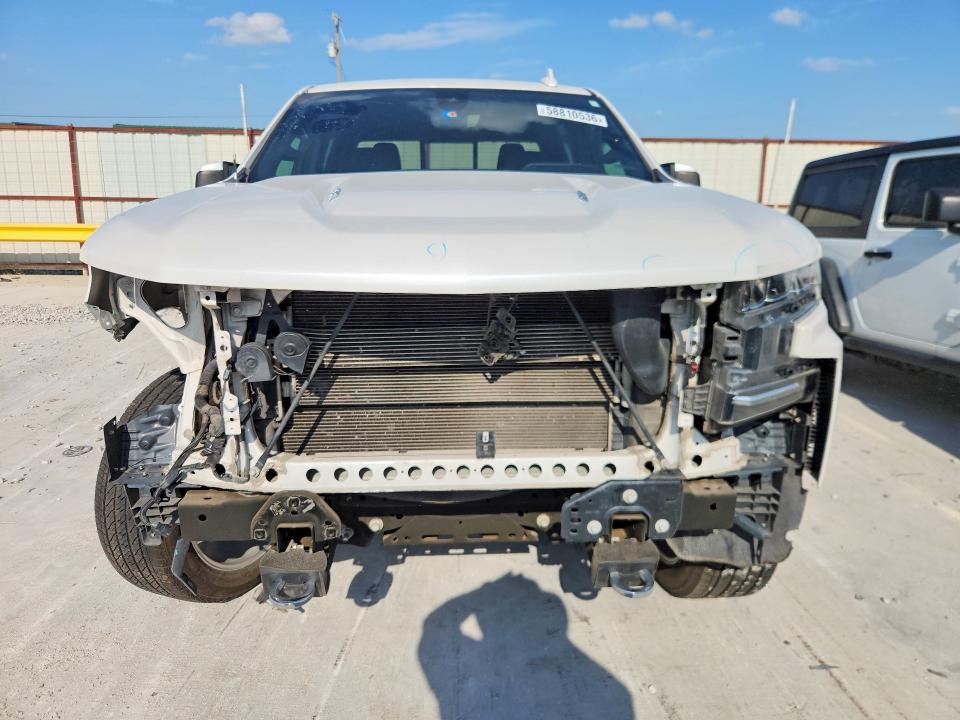2020 Chevrolet Silverado VIN 1GCUYHEL7LZ144415 COPART salvage auction — FRONT END, Tx - Salvage Vehicle Title, sold $13,900 on 2026-07-02 (photo 5)