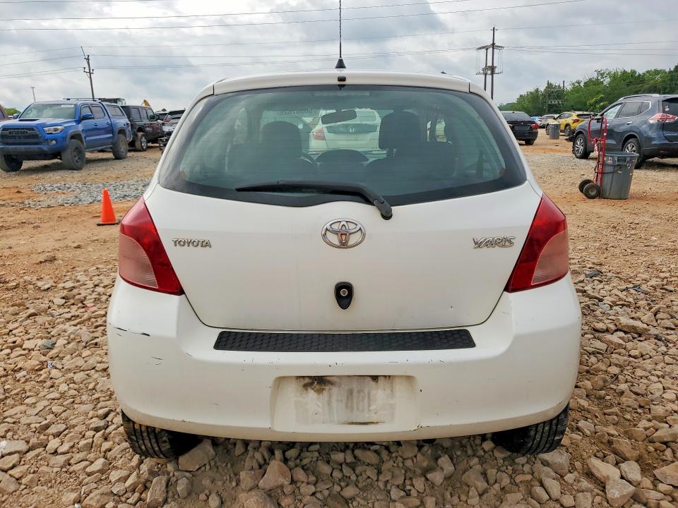 2007 Toyota Yaris VIN JTDJT923475131887 COPART salvage auction — SIDE, NC - SALVAGE CERTIFICATE OF TITLE, sold $250 on 2026-07-27 (photo 6)