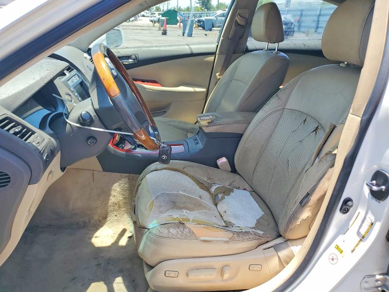 2008 Lexus ES VIN JTHBJ46G982184306 COPART salvage auction — SIDE, Fl - Cert Of Title Slvg Rebuildable, sold $550 on 2026-07-13 (photo 7)