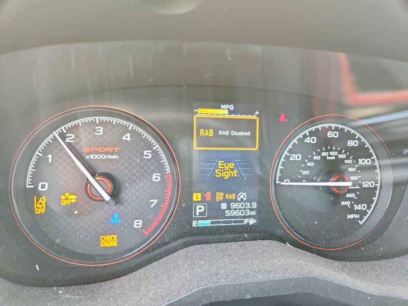 2021 Subaru VIN JF2SKARCXMH486623 COPART salvage auction — FRONT END, Ny - Mv-907A Salvage Certificate, sold $4,700 on 2026-07-15 (photo 9)