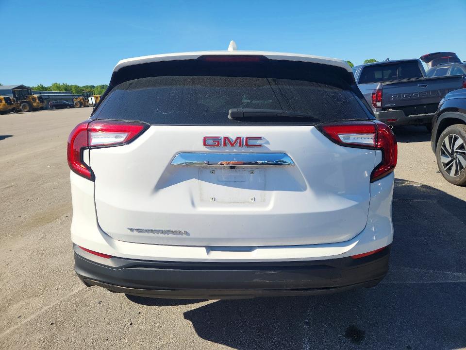 2024 Gmc Terrain VIN 3GKALMEG9RL394157 COPART salvage auction — FRONT END, Wa - Vehicle Cert Of Ownership-Titl, sold $1,950 on 2026-07-02 (photo 6)