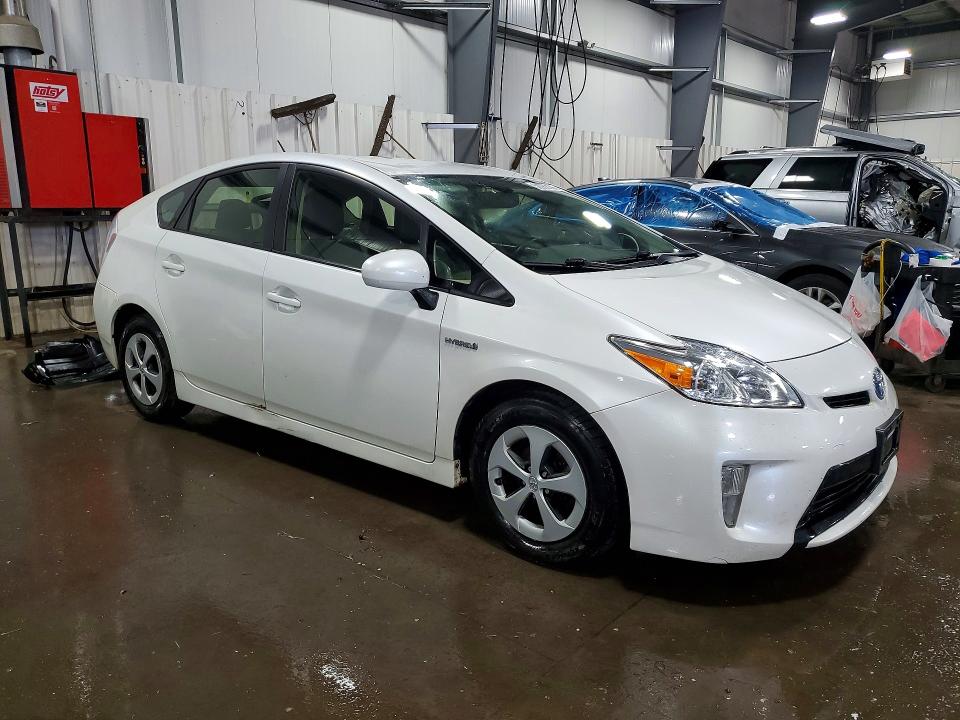 2012 Toyota Prius VIN JTDKN3DU2C5520331 COPART salvage auction — FRONT END, Mn - Cert Of Title-Prior Salvage, sold $300 on 2026-07-21 (photo 4)