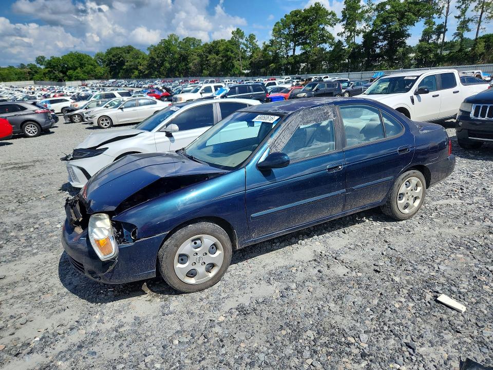 2004 Nissan Sentra VIN 3N1CB51D54L822214 COPART salvage auction — FRONT END, Ga - Cert Of Title-Salvage, sold $300 on 2026-07-02 (photo 1)