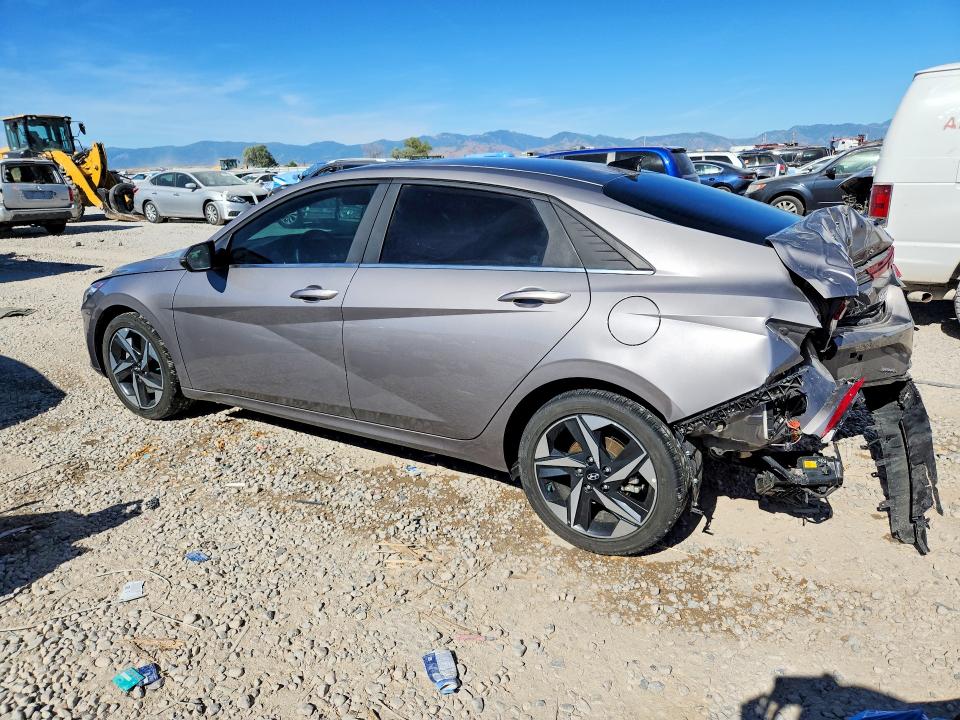 2023 Hyundai Elantra VIN KMHLN4AJ0PU081416 COPART salvage auction — REAR END, Ut - Salvage Certificate, sold $4,800 on 2026-07-24 (photo 2)