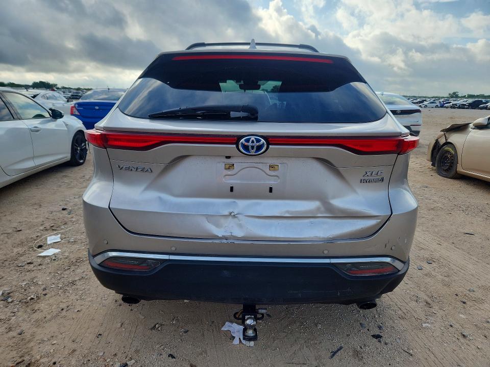 2021 Toyota Venza VIN JTEAAAAH9MJ034560 COPART salvage auction — REAR END, Tx - Salvage Vehicle Title, sold $1,250 on 2026-07-30 (photo 6)