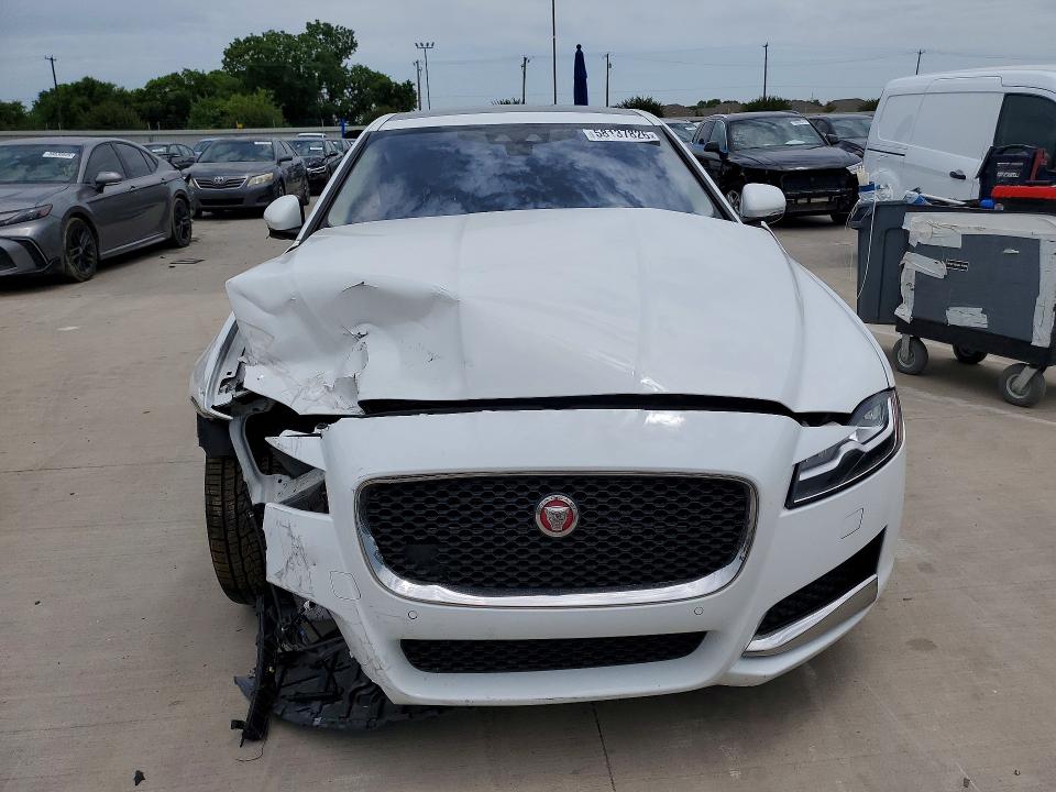 2020 Jaguar VIN SAJBD4FX7LCY83172 COPART salvage auction — FRONT END, Tx - Salvage Vehicle Title, sold $2,500 on 2026-07-27 (photo 5)