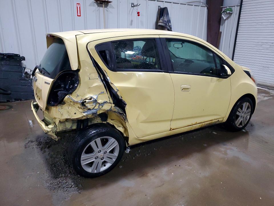 2014 Chevrolet Spark VIN KL8CB6S97EC578309 COPART salvage auction — REAR END, Pa - Certificate Of Salvage, sold $1,150 on 2026-07-15 (photo 3)