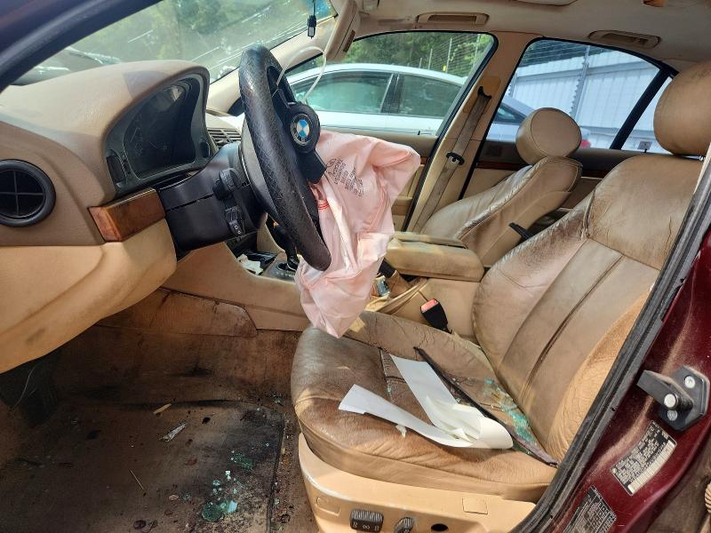 1997 BMW 5 series VIN WBADD6326VBW15988 COPART salvage auction — FRONT END, GA - CERT OF TITLE-SALVAGE (P), sold $250 on 2026-07-17 (photo 7)