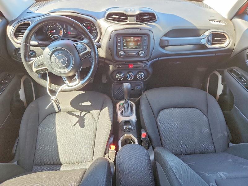 2016 Jeep Renegade VIN ZACCJABT1GPC60998 COPART salvage auction — WATER/FLOOD, Ky - Cert Of Title-Salvage Water, sold $1,700 on 2026-08-20 (photo 8)