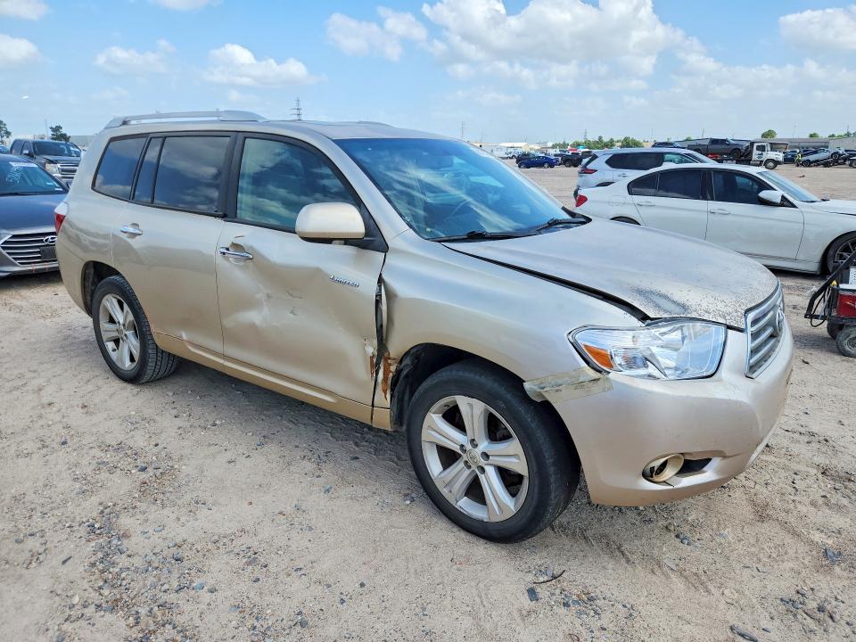 2008 Toyota Highlander VIN JTEDS42A782020783 COPART salvage auction — SIDE, Tx - Certificate Of Title, sold $1,800 on 2026-07-02 (photo 4)