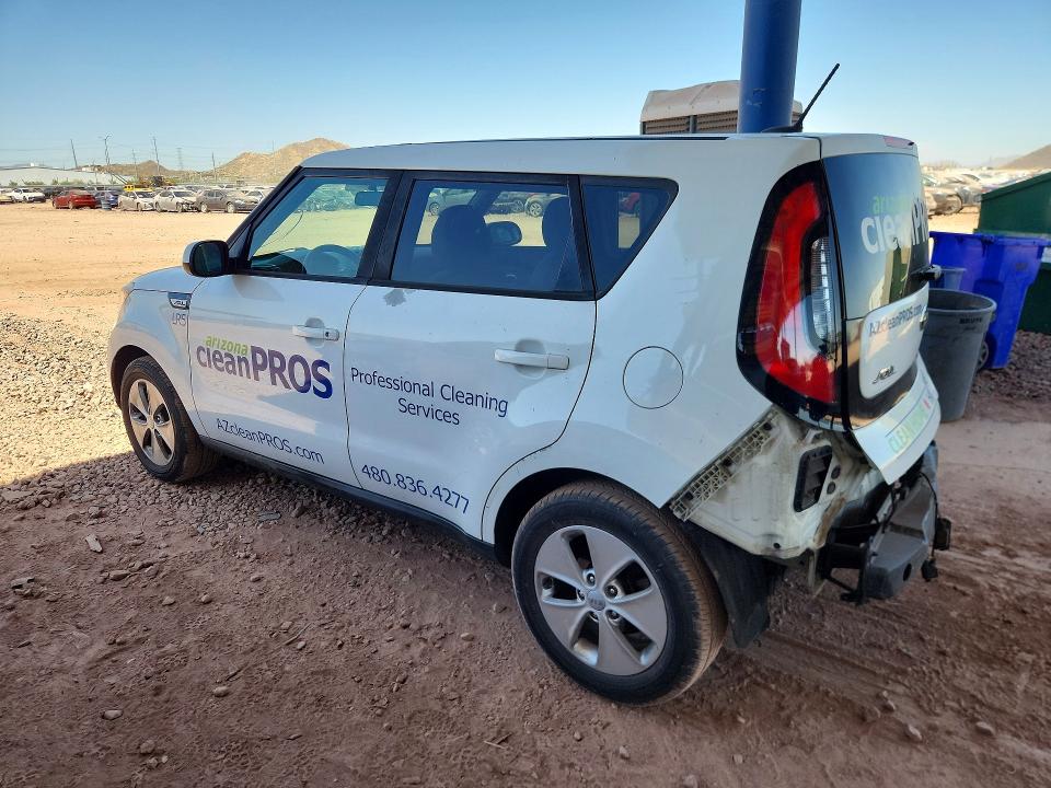 2016 Kia Soul VIN KNDJN2A24G7342960 COPART salvage auction — REAR END, Az - Cert Of Title - Salvage, sold $1,500 on 2026-07-07 (photo 2)