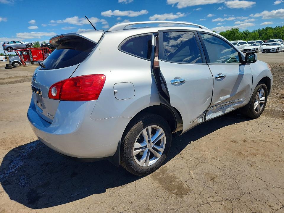 2013 Nissan Rogue VIN JN8AS5MVXDW651919 COPART salvage auction — SIDE, CT - CERT OF TITLE-SALVAGE, sold $775 on 2026-07-02 (photo 3)