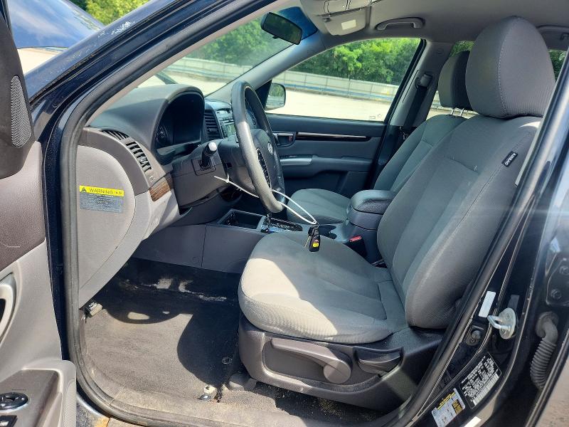 2012 Hyundai Santa fe VIN 5XYZGDAB0CG097483 COPART salvage auction — REAR END, Salvage Title, sold $1,400 on 2026-07-16 (photo 7)