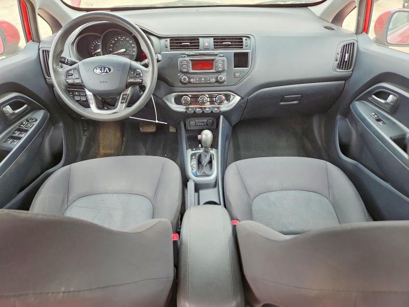 2013 Kia Rio VIN KNADM4A37D6235789 COPART salvage auction — FRONT END, Ab - Bos - Salvage, sold $725 on 2026-07-02 (photo 8)