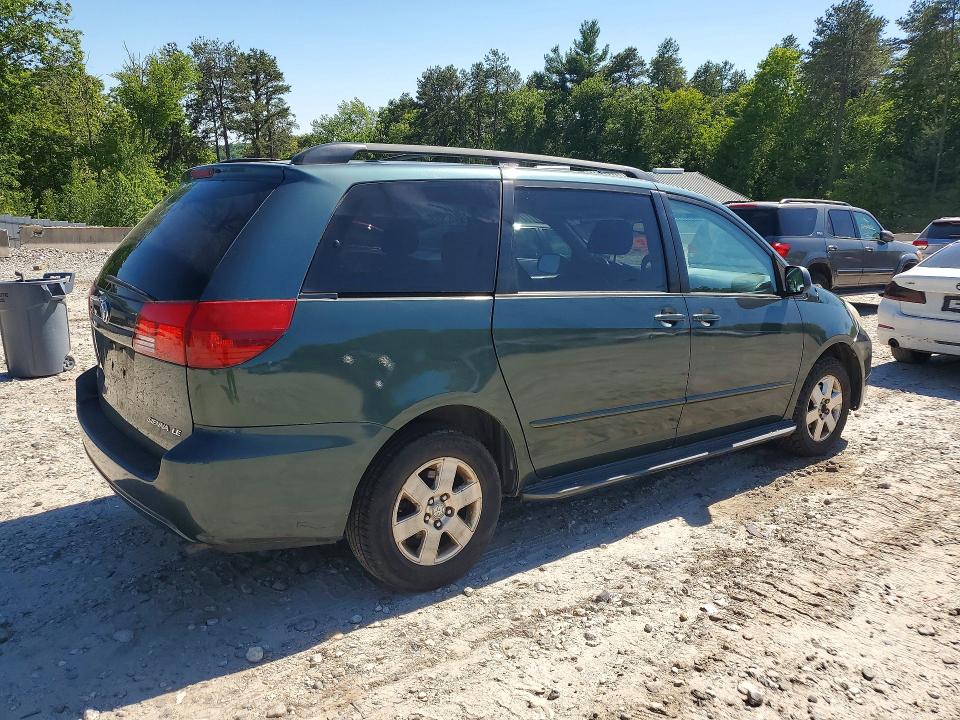 2004 Toyota Sienna VIN 5TDZA23C64S066237 COPART salvage auction — MECHANICAL, Ma - Cert Of Title-Reconstrctd Coll, sold $1,050 on 2026-07-15 (photo 3)