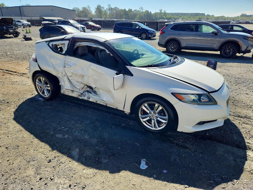 2011 Honda Cr-z VIN JHMZF1C62BS008277 COPART salvage auction — SIDE, SC - CERT OF TITLE-SALVAGE, sold $350 on 2026-07-27 (photo 4)