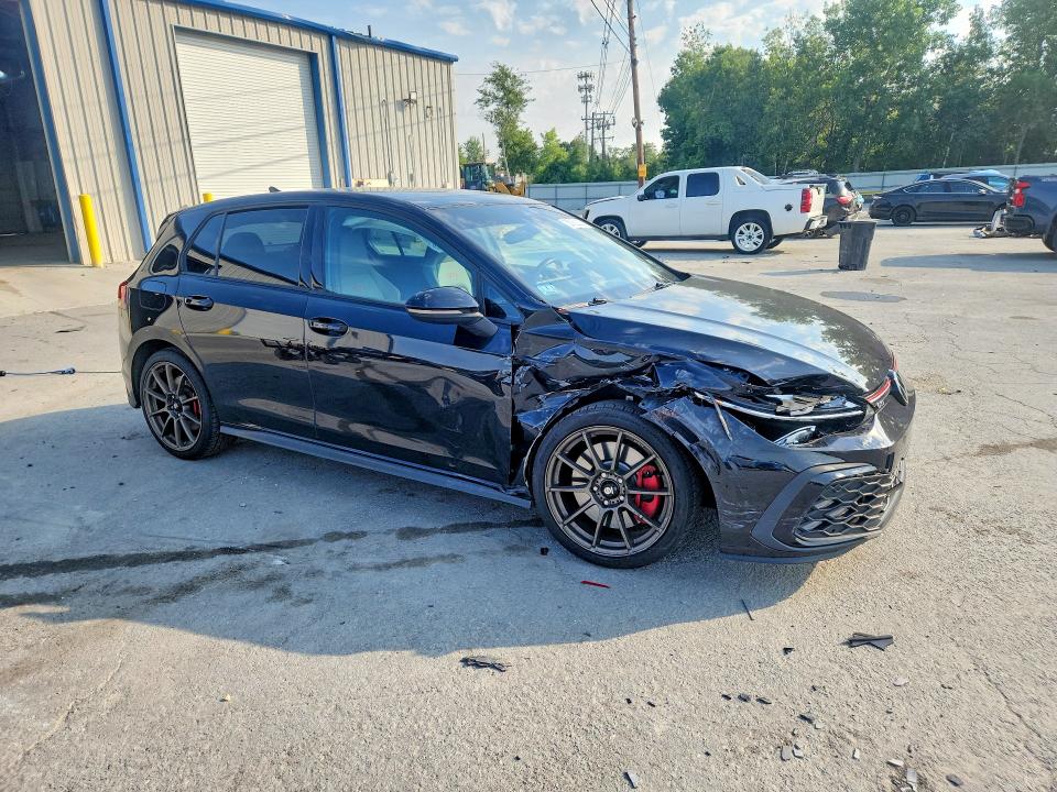 2023 Volkswagen Gti VIN WVW2A7CD8PW151124 COPART salvage auction — FRONT END, Ma - Cert Of Title-Salvage, sold $9,100 on 2026-08-06 (photo 4)