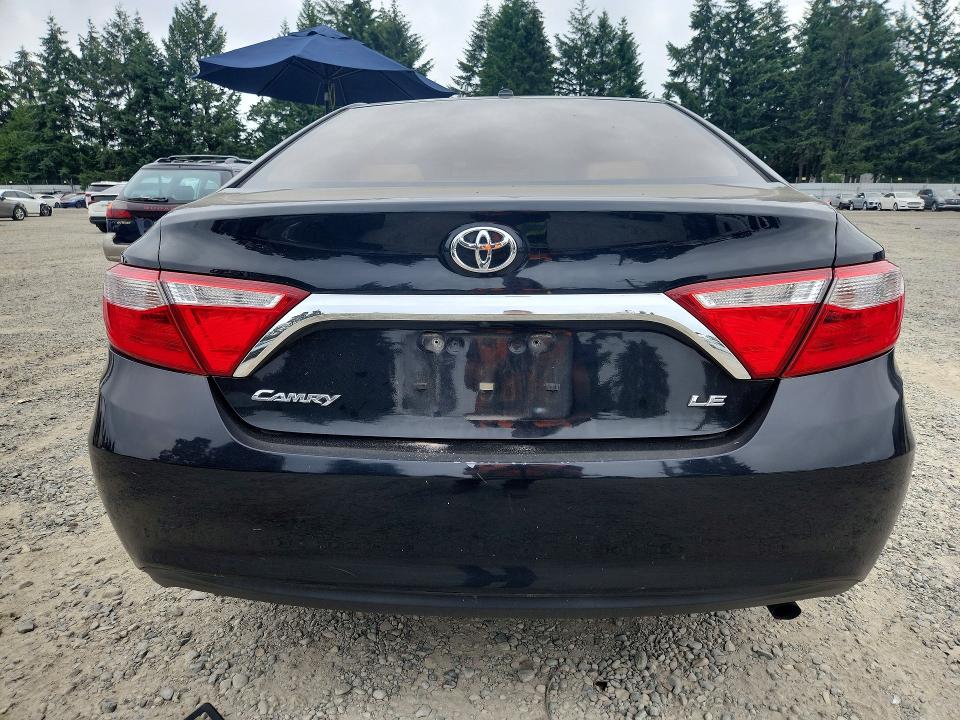 2015 Toyota Camry VIN 4T4BF1FK0FR455407 COPART salvage auction — SIDE, WA - BILL OF SALE, sold $2,400 on 2026-07-03 (photo 6)