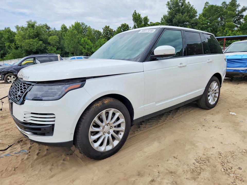2020 Land rover VIN SALGS2RU6LA402929 COPART salvage auction — FRONT END, Tx - Salvage Vehicle Title, sold $29,500 on 2026-07-31 (photo 1)