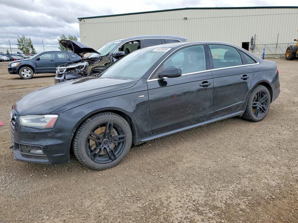 2015 Audi A4 VIN WAUKFCFL0FN006156 COPART salvage auction — FRONT END, AB - BOS - SALVAGE, sold $450 on 2026-07-14 (photo 1)