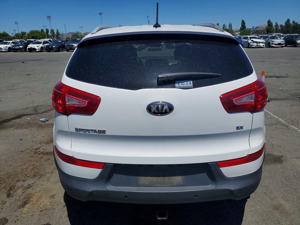 2013 Kia Sportage VIN KNDPC3A24D7443143 COPART salvage auction — FRONT END, Ca - Salvage Certificate, sold $3,150 on 2026-07-06 (photo 6)